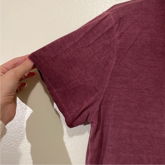 Me To We | V-Neck Lace-up Short Sleeve Top - Picture 7 of 10